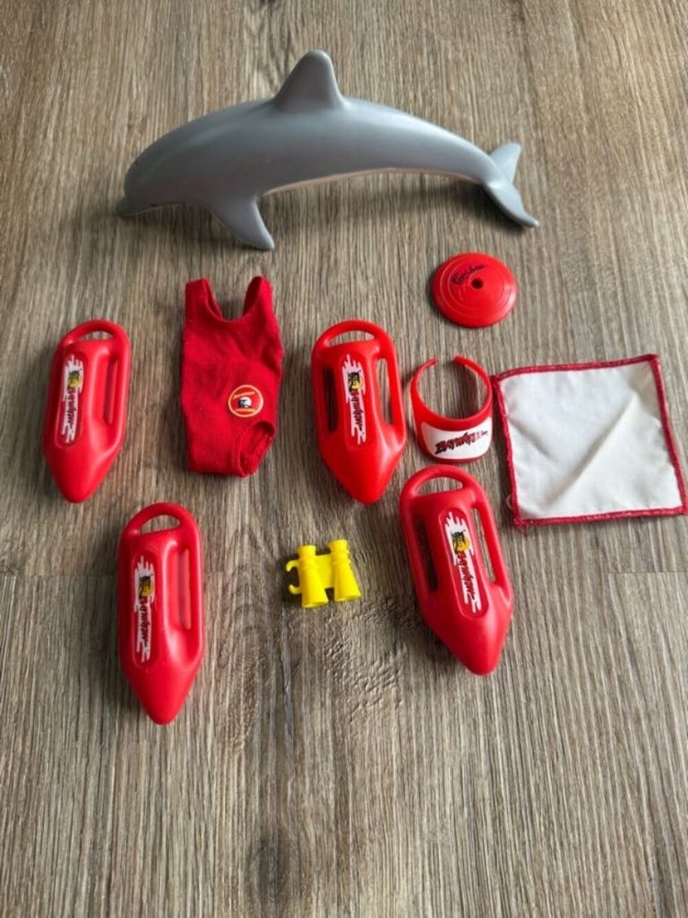Mattel Barbie Baywatch Dolphin & Accessories lot